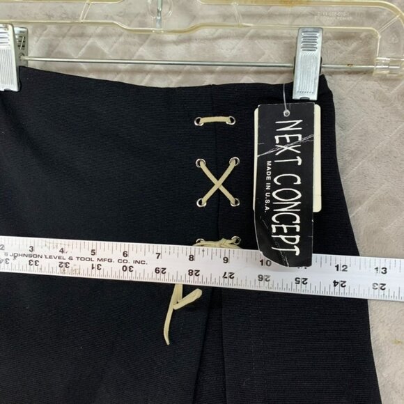 Next Concept Girls 5 Skort Black Short Mini Vintage Y2K Stretch Pull On - Picture 10 of 16